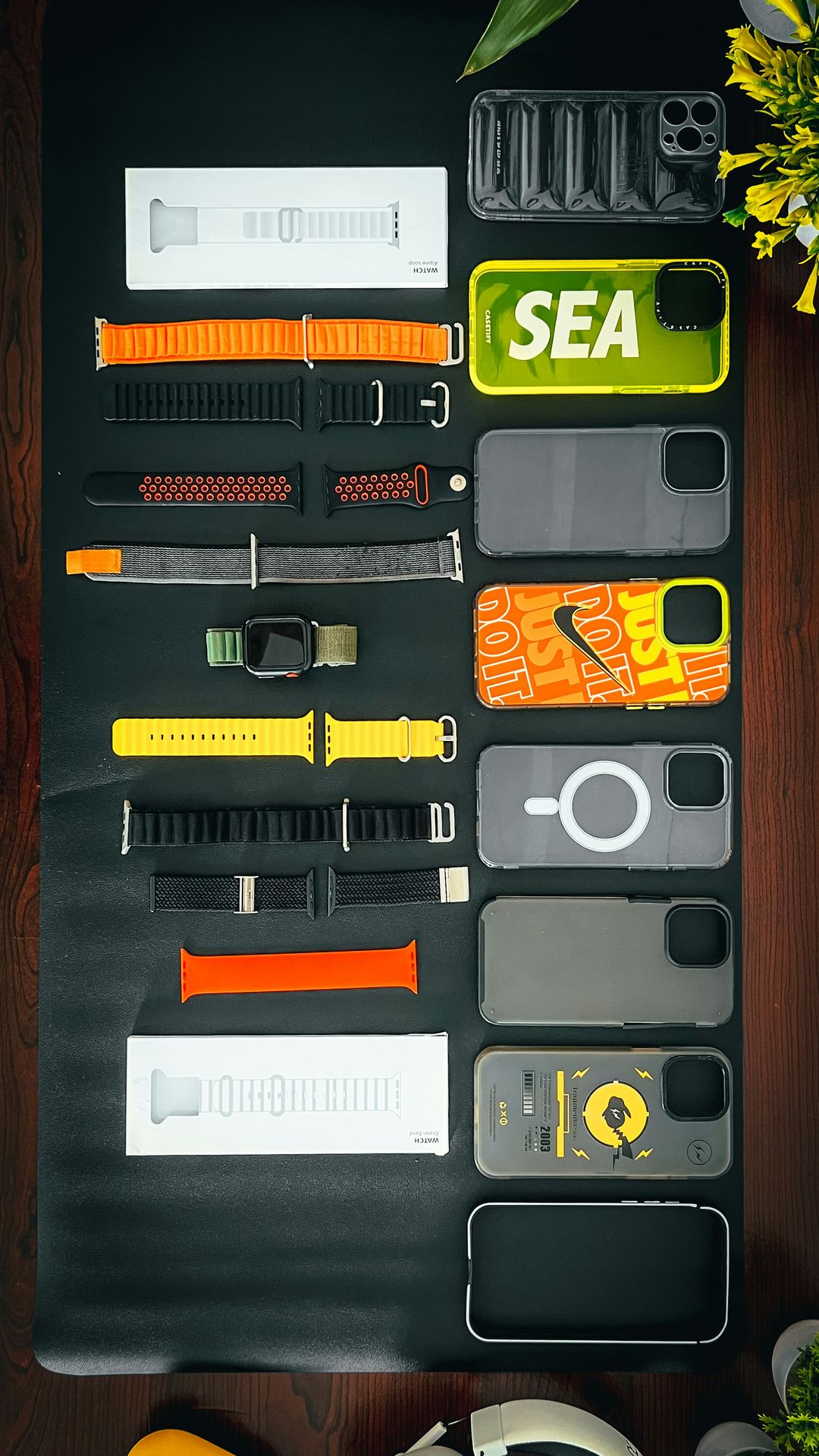 a bunch of different types of tools laid out on a table